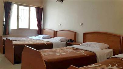 اتاق سه تخته هتل همام اصفهان